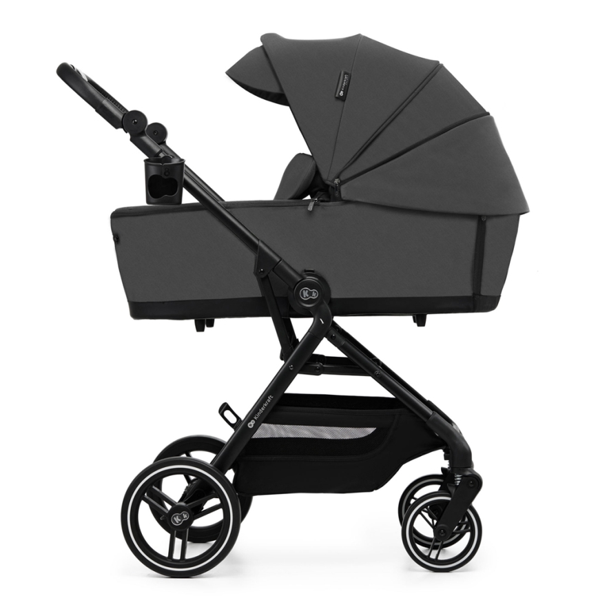 KINDERKRAFT SELECT - Kombinovaný kočárek 2v1 YOXI Moonlight grey