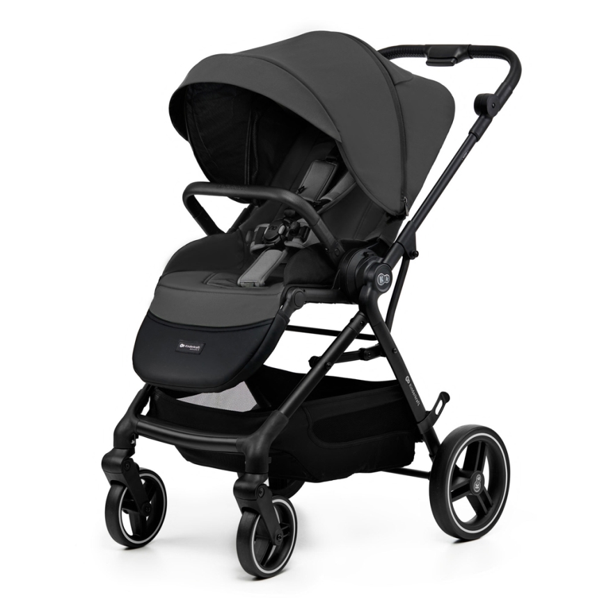 KINDERKRAFT SELECT - Kombinovaný kočárek 2v1 YOXI Moonlight grey