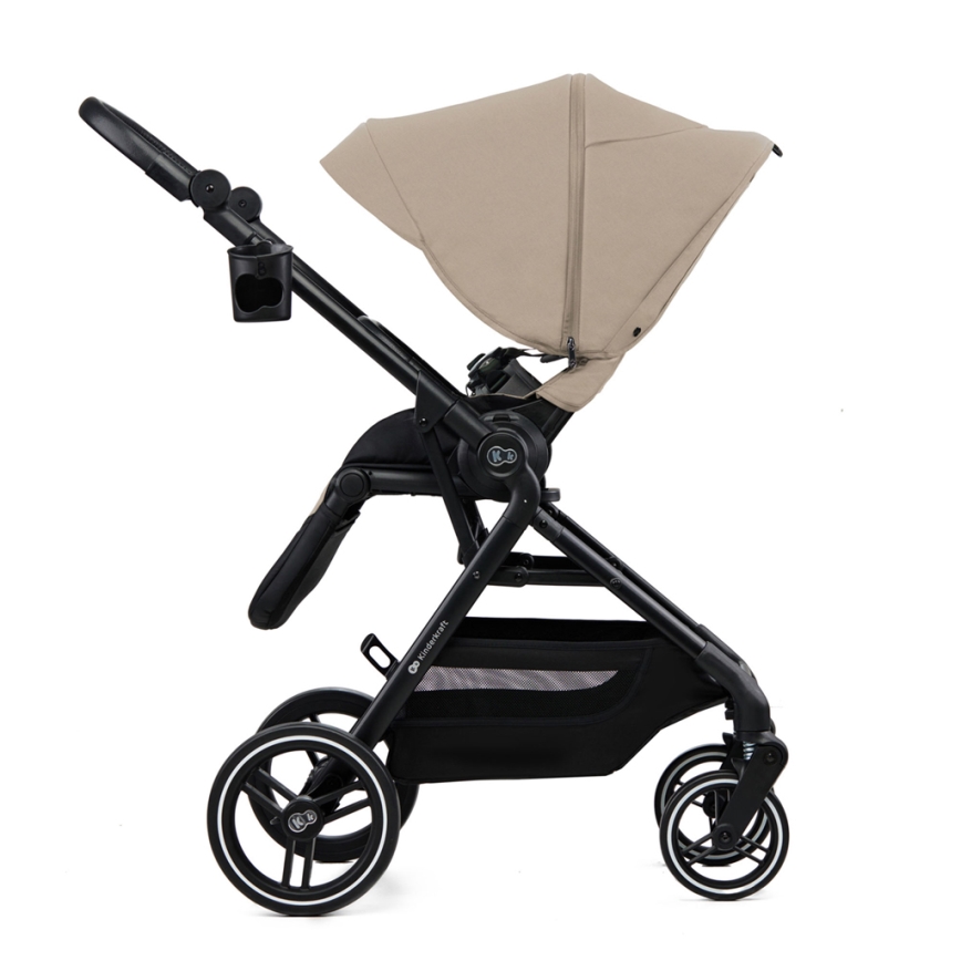 KINDERKRAFT SELECT - Kombinovaný kočárek 2v1 YOXI Sand beige
