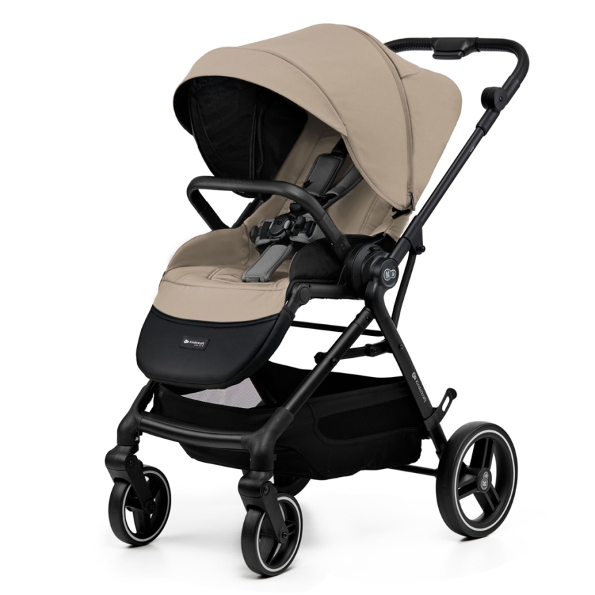 KINDERKRAFT SELECT - Kombinovaný kočárek 2v1 YOXI Sand beige