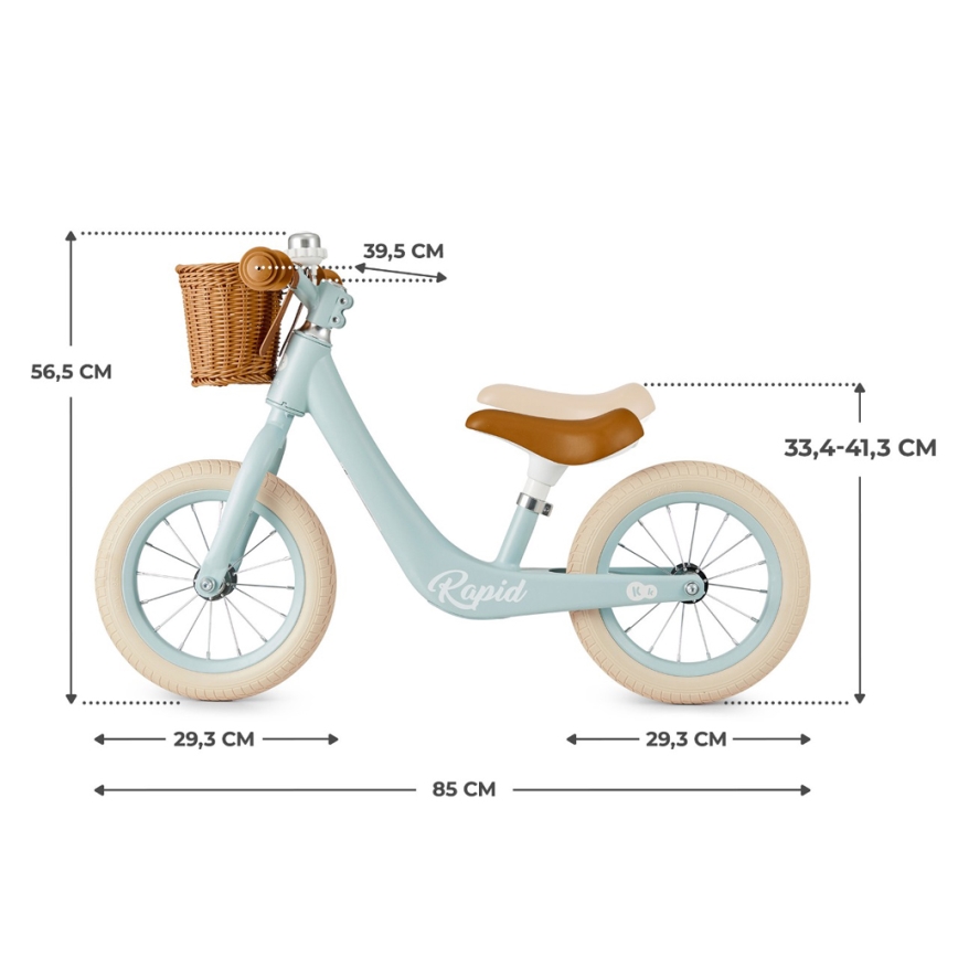 KINDERKRAFT SELECT - Odrážedlo RAPID2 Blue breeze