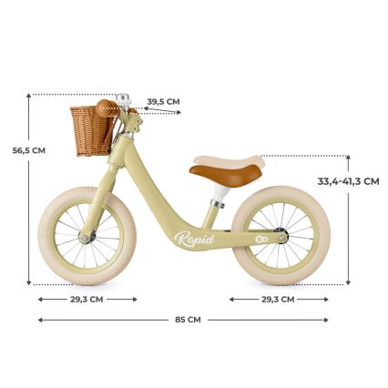 KINDERKRAFT SELECT - Odrážedlo RAPID2 Savannah green