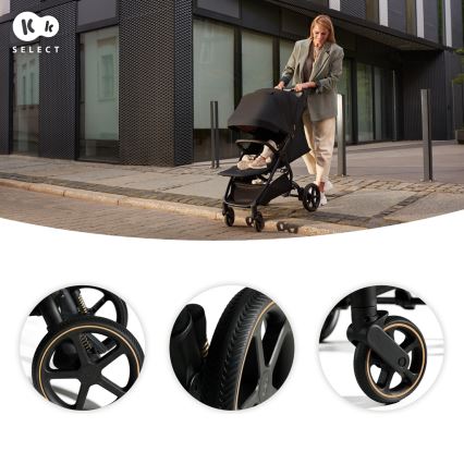 KINDERKRAFT SELECT - Sportovní kočárek MITZY Ink black
