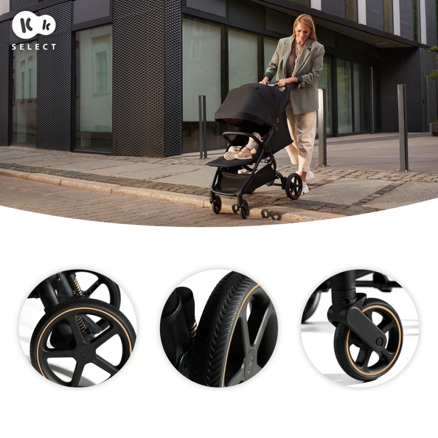 KINDERKRAFT SELECT - Sportovní kočárek MITZY Ink black