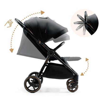 KINDERKRAFT SELECT - Sportovní kočárek MITZY Ink black