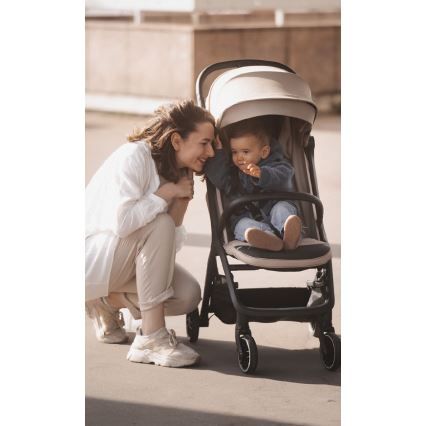 KINDERKRAFT SELECT - Sportovní kočárek NUBI 2 béžová