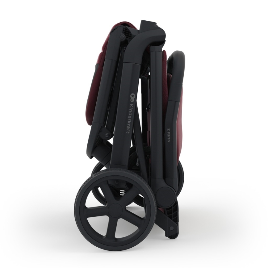KINDERKRAFT SELECT - Sportovní kočárek NUBI 3 Dark Ruby