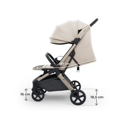 KINDERKRAFT SELECT - Sportovní kočárek NUBI 3 Sand Beige