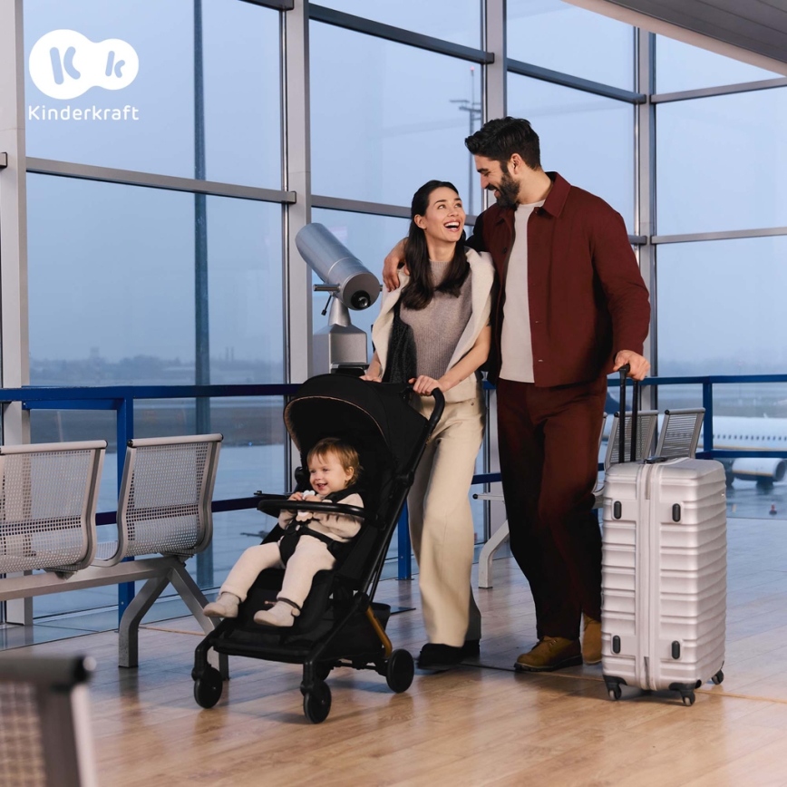 KINDERKRAFT SELECT - Sportovní kočárek PILOT 2 černá