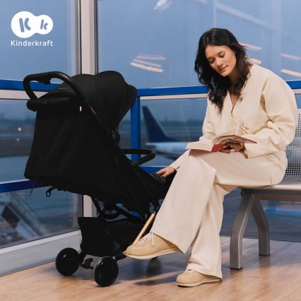 KINDERKRAFT SELECT - Sportovní kočárek PILOT 2 černá