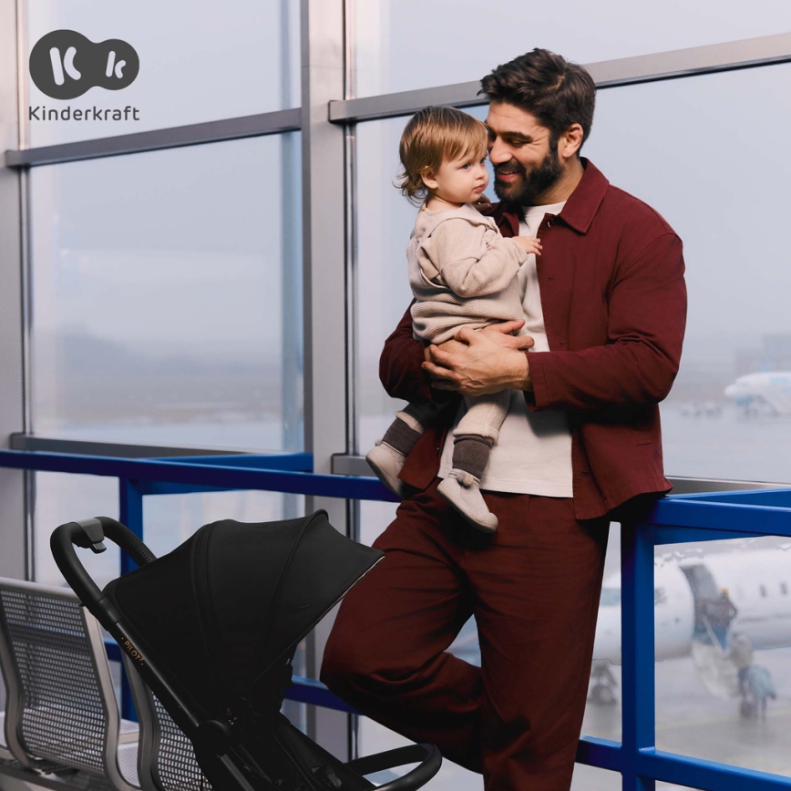 KINDERKRAFT SELECT - Sportovní kočárek PILOT 2 černá