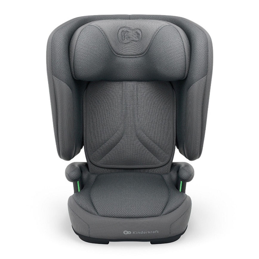 KINDERKRAFT - Skládací autosedačka UNITY 2 i-Size 100-150 cm šedá
