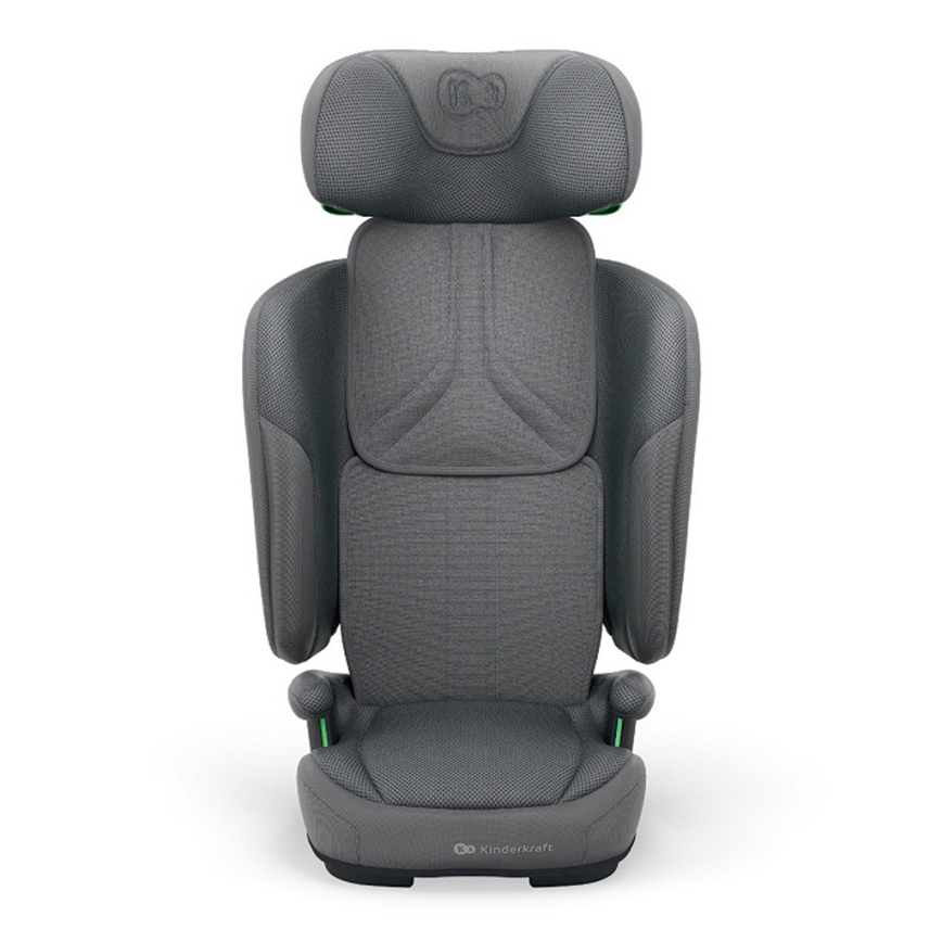 KINDERKRAFT - Skládací autosedačka UNITY 2 i-Size 100-150 cm šedá