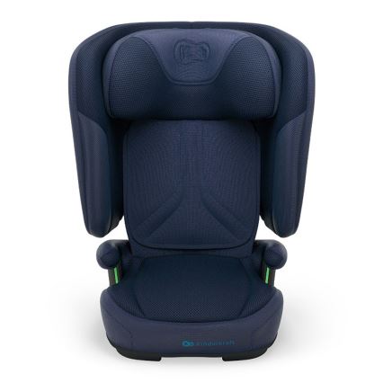 KINDERKRAFT - Skládací autosedačka UNITY 2 i-Size 100-150 cm tmavě modrá