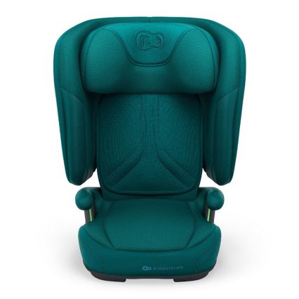 KINDERKRAFT - Skládací autosedačka UNITY 2 i-Size 100-150 cm tyrkysová