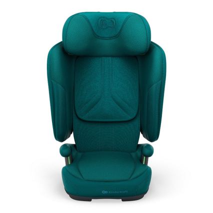 KINDERKRAFT - Skládací autosedačka UNITY 2 i-Size 100-150 cm tyrkysová
