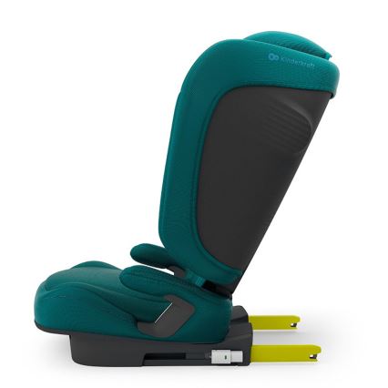 KINDERKRAFT - Skládací autosedačka UNITY 2 i-Size 100-150 cm tyrkysová