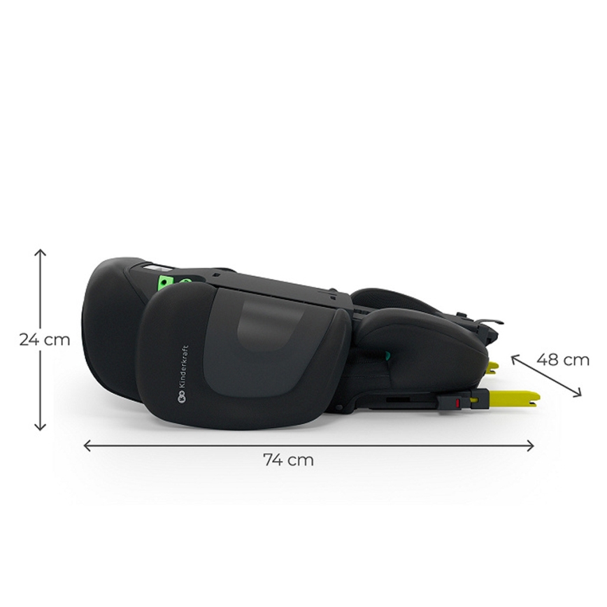 KINDERKRAFT - Skládací autosedačka XPAND 2 PRO 100-150 cm béžová
