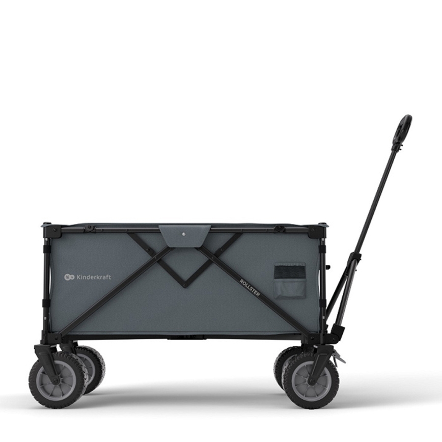 KINDERKRAFT - Skládací přepravní vozík WAGON ROLLSTER šedá