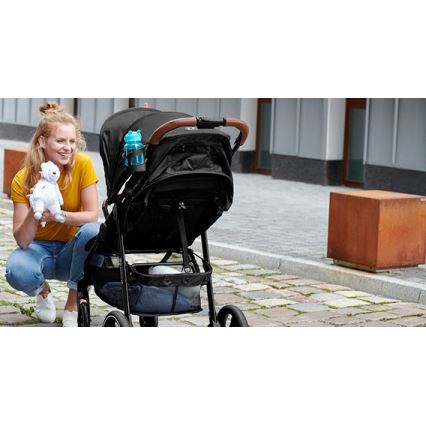 KINDERKRAFT - Sportovní kočárek GRANDE PLUS černá