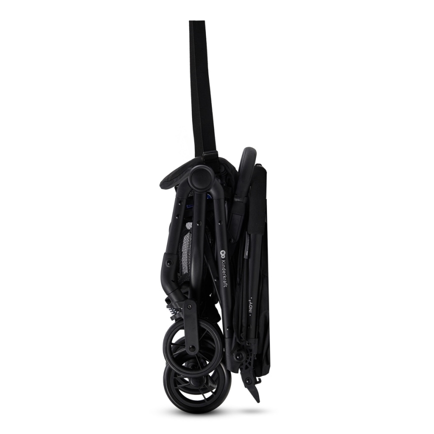 KINDERKRAFT - Sportovní kočárek INDY 3 Coal Black