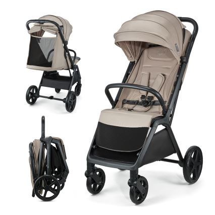 KINDERKRAFT - Sportovní kočárek LOOM béžová