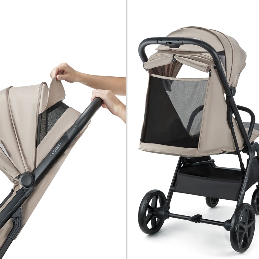 KINDERKRAFT - Sportovní kočárek LOOM béžová