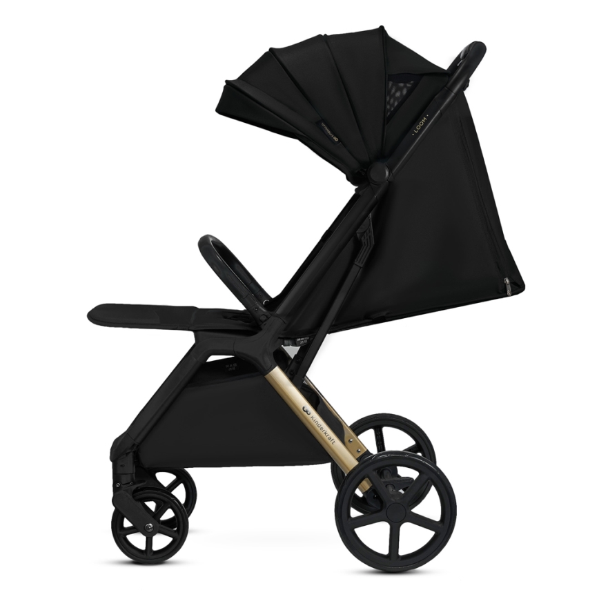 KINDERKRAFT - Sportovní kočárek LOOM černá