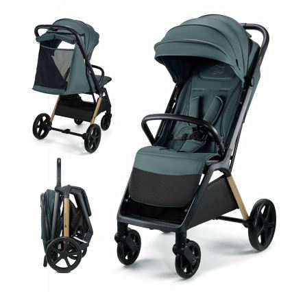 KINDERKRAFT - Sportovní kočárek LOOM zelená