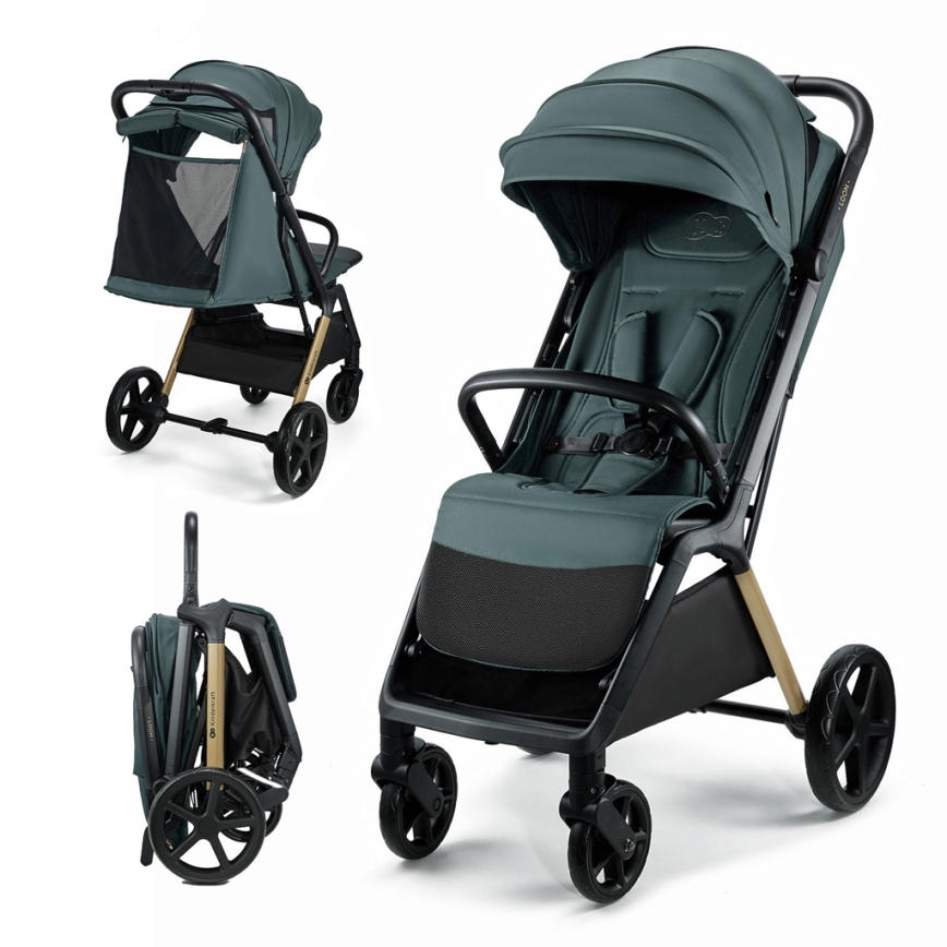 KINDERKRAFT - Sportovní kočárek LOOM zelená