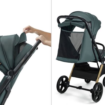 KINDERKRAFT - Sportovní kočárek LOOM zelená