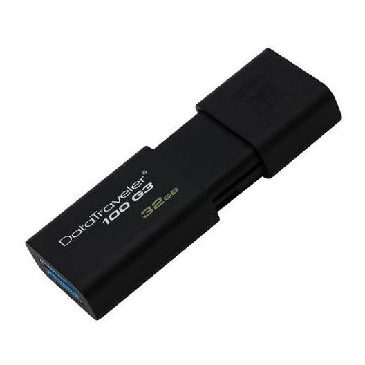 Kingston - Flash Disk DATATRAVELER 100 G3 USB 3.0 32GB černá