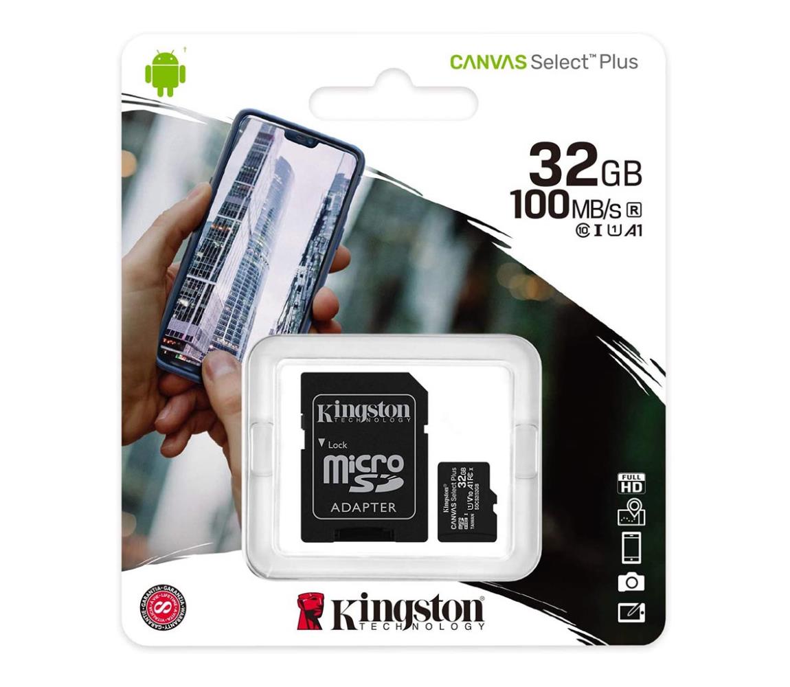 Kingston Canvas Select Plus microSDHC 32GB SDCS2/32GB