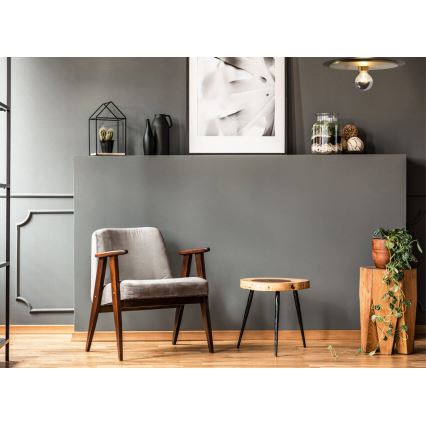 Stropní svítidlo PENY 1xE27/11W/230V černá/zlatá