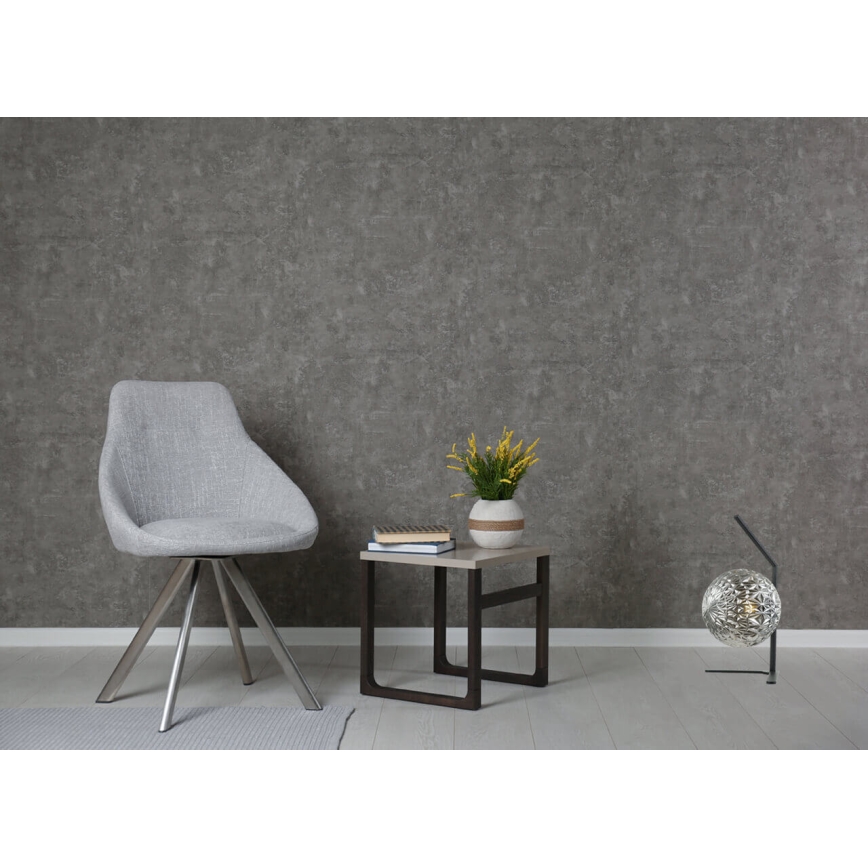 Stolní lampa JUNO 1xE27/7W/230V šedá/černá