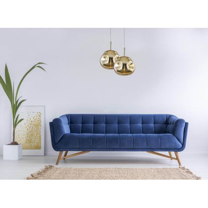 Lustr na lanku VITRO 1xE27/7W/230V pr. 25 cm rose gold