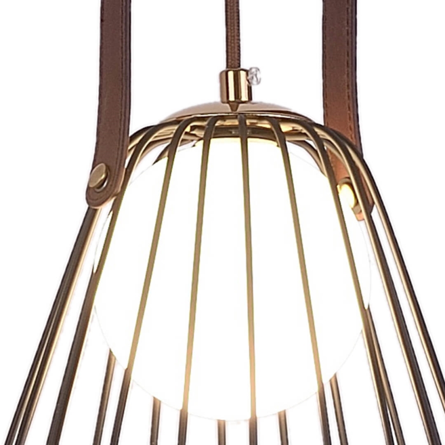 Nástěnná lampa MEMORY 1xG9/4W/230V černá/hnědá