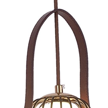 Nástěnná lampa MEMORY 1xG9/4W/230V černá/hnědá