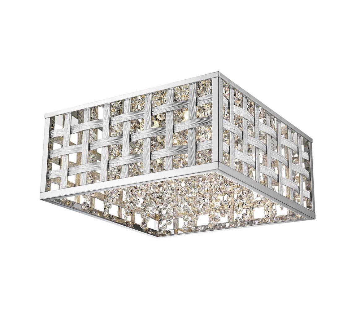 Klausen Klausen 140001-LED Stmívatelné křišťálové stropní svítidlo COLUMBUS LED/20W/230V KS0093