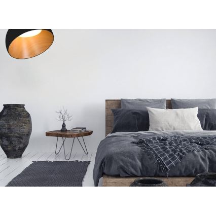 LED Stropní svítidlo TILTED LED/24W/230V černá