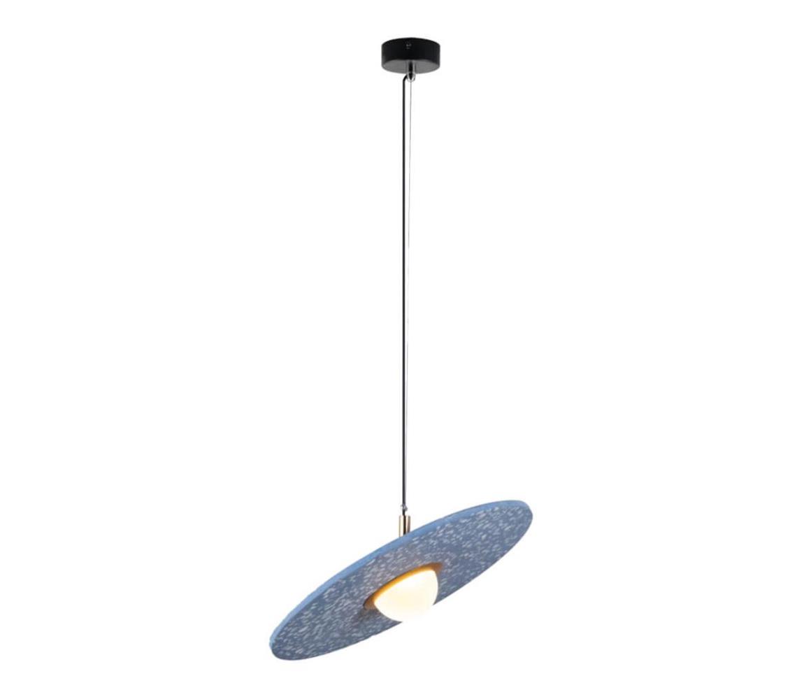 Klausen Klausen 142016 - LED Lustr na lanku SURROUND LED/6W/230V modrá KS0217