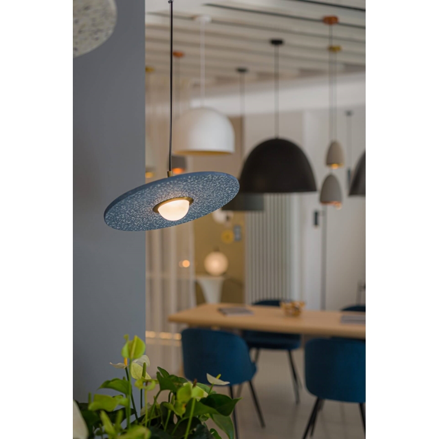 LED Lustr na lanku SURROUND LED/6W/230V modrá