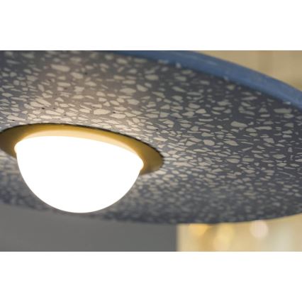 LED Lustr na lanku SURROUND LED/6W/230V modrá
