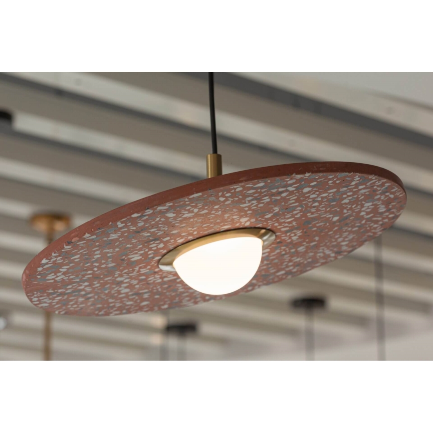 LED Lustr na lanku SURROUND LED/6W/230V oranžová