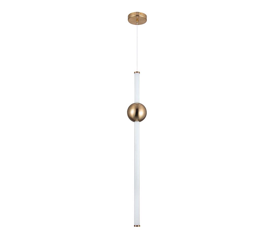 Klausen Klausen 142021 - LED Lustr na lanku VEROS LED/30W/230V bílá/měděná KS0178