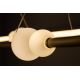 LED Stmívatelný lustr na lanku JUNIPER LED/47,5W/230V zlatá + dálkové ovládání