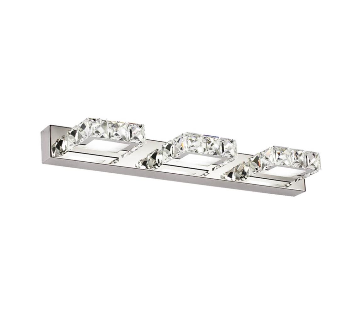 Klausen Klausen 146000 - LED Křišťálové nástěnné svítidlo ROMANCE 3xLED/3W/230V chrom KS0329