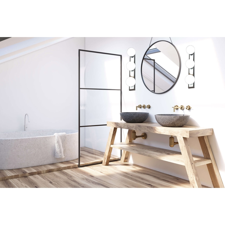 LED Nástěnné svítidlo STARLIGHT 5xG9/3W/230V matný chrom
