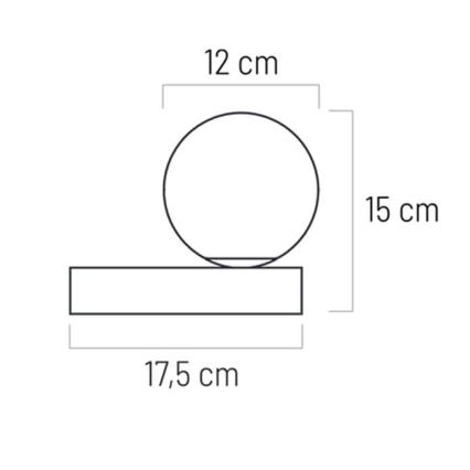 Koupelnové nástěnné svítidlo RUBY 1xG9/5W/230V IP44 bílá