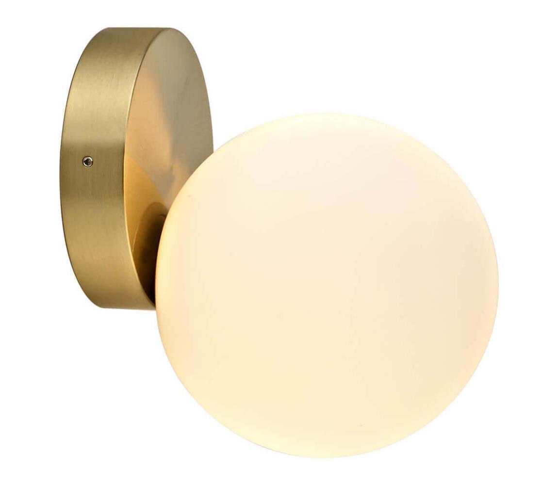 Klausen Klausen 146014 - LED Koupelnové nástěnné svítidlo ARIA 1xG9/5W/230V IP44 zlatá KS0230